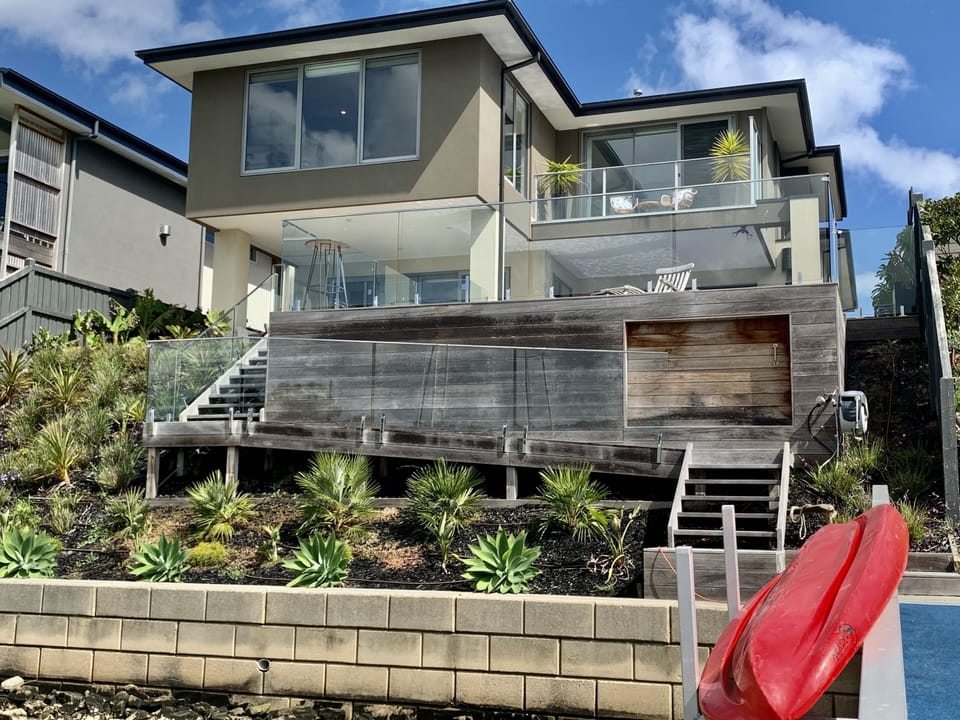 View of back of home.