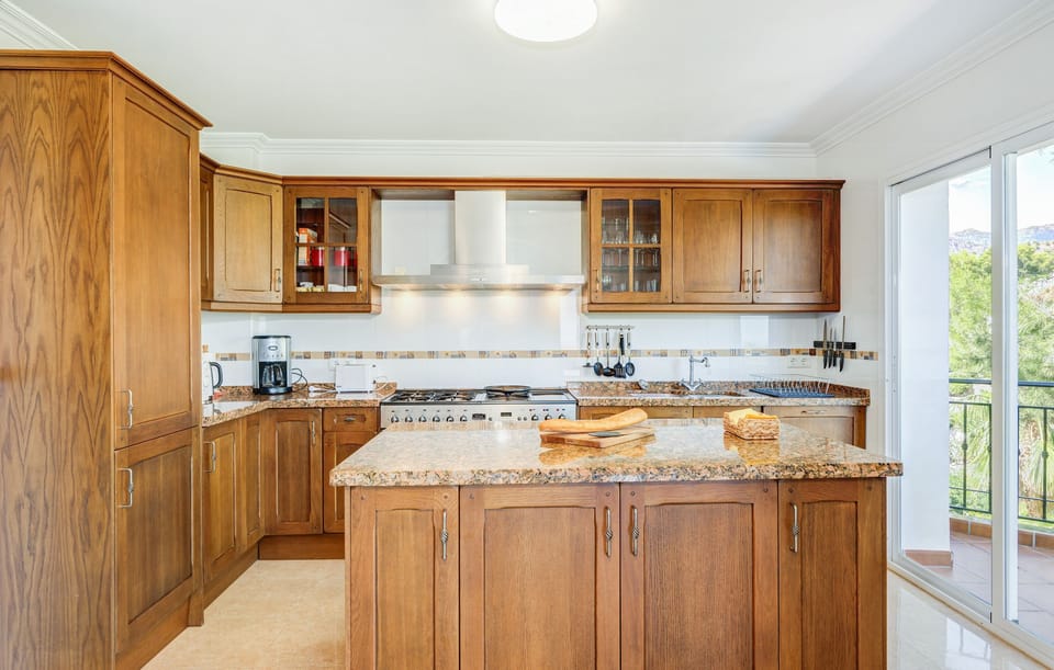 Fully stocked kitchen
