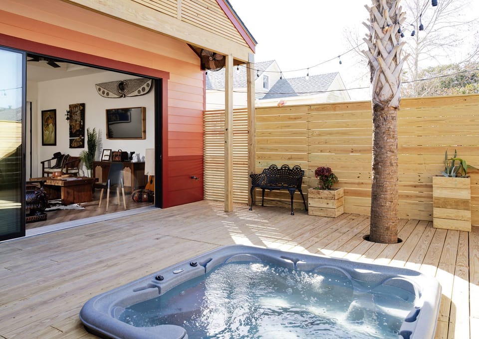 Hot tub time!