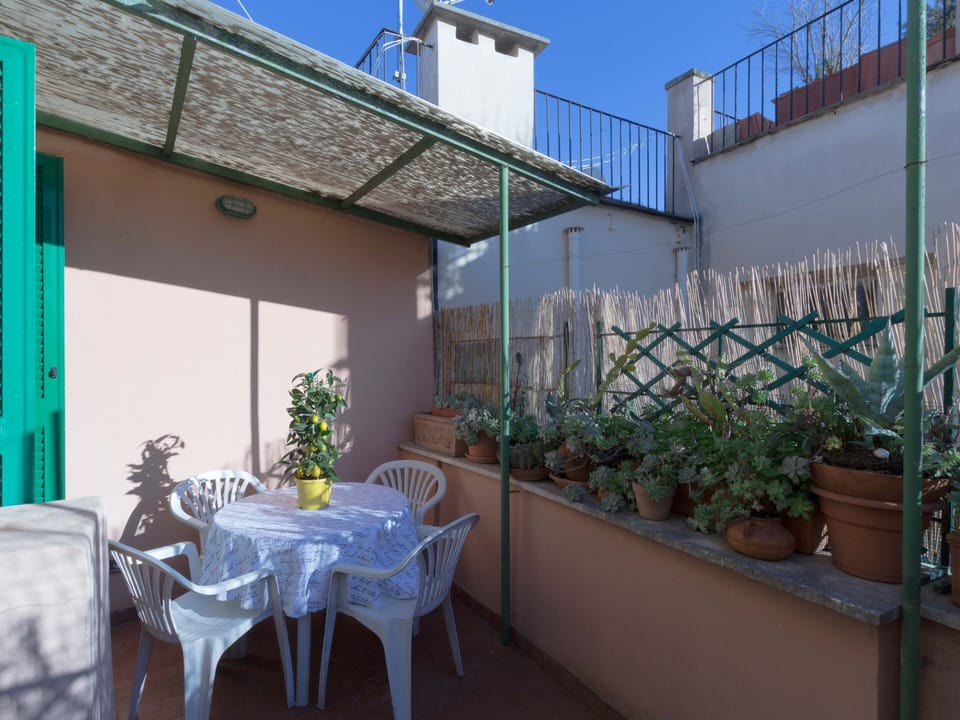 Terrace with table