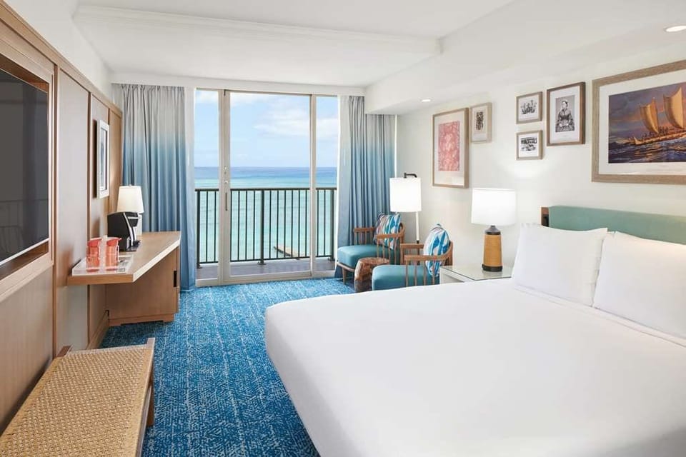 Unwind in a bright retreat with sweeping oceanfront views.