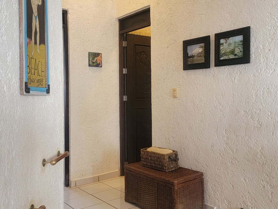 Looking From the Kitchen to the Hall