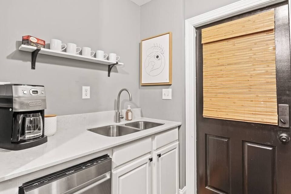 Kitchen also features new granite counters