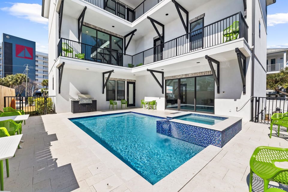 Take a refreshing swim in your private pool!