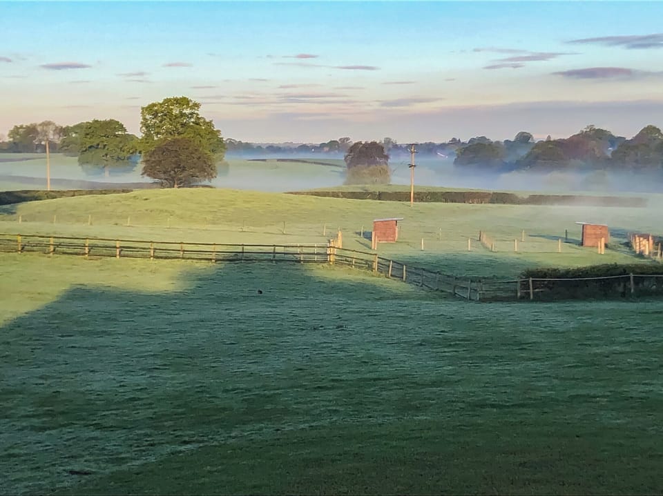 View from barn | Bank House Barn, Audlem