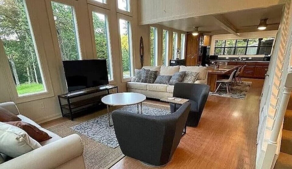 Watch a movie or watch the great outdoors!