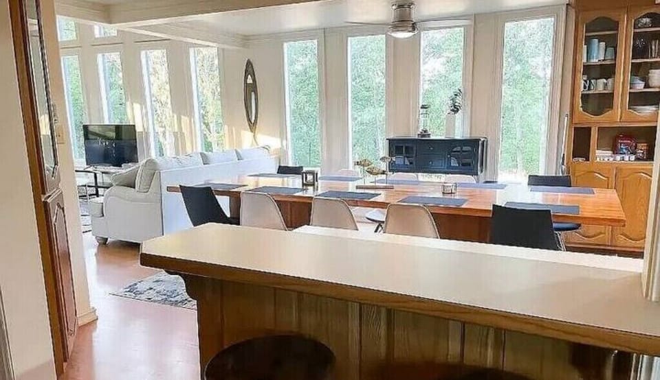 Kitchen stocked with cooking utensils!