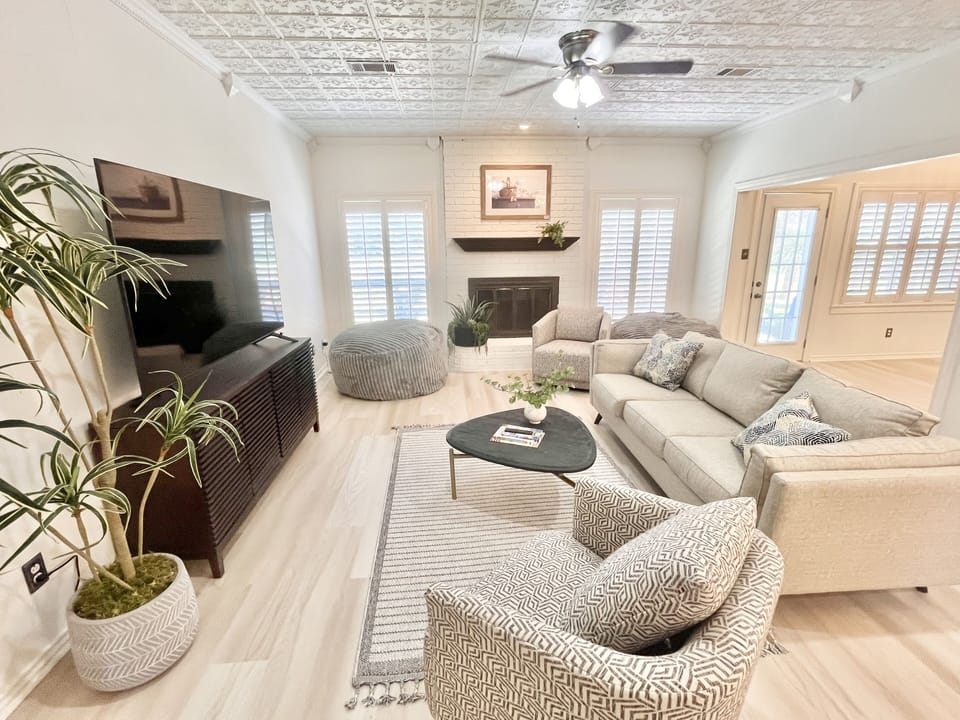 Newly furnished living room