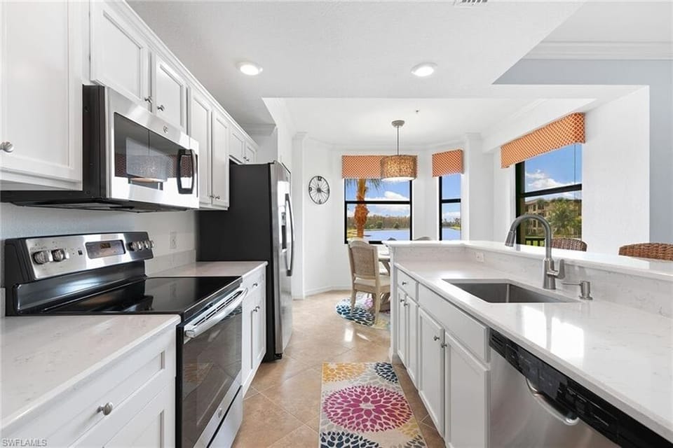 Modern clean kitchen