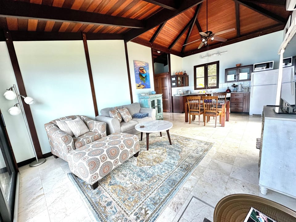 Fully air-conditioned, open-plan areas. 