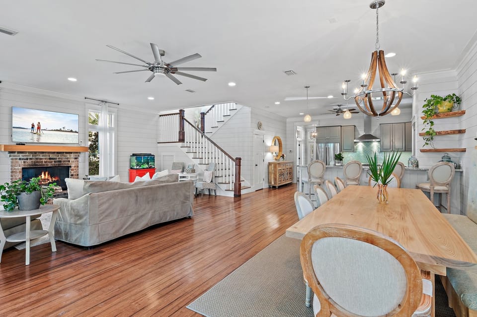 Large open concept