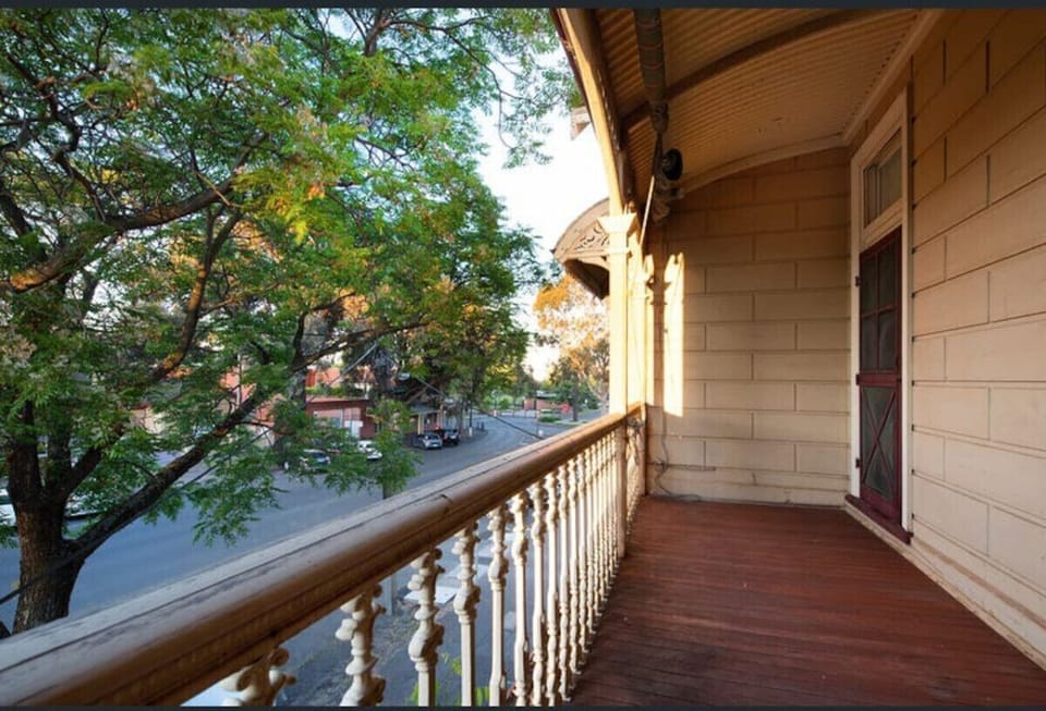 Front balcony overlooking Rowan Street