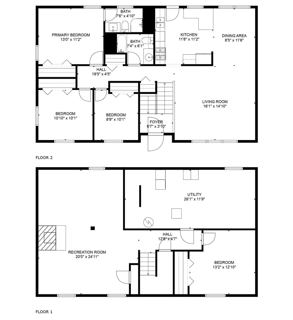 All floors 636 kathleen drive schererville with dim