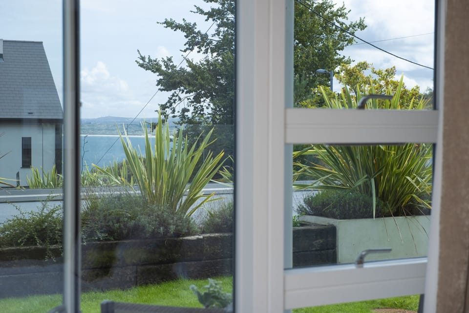 View of the garden from inside the property - Rockpool at Salt