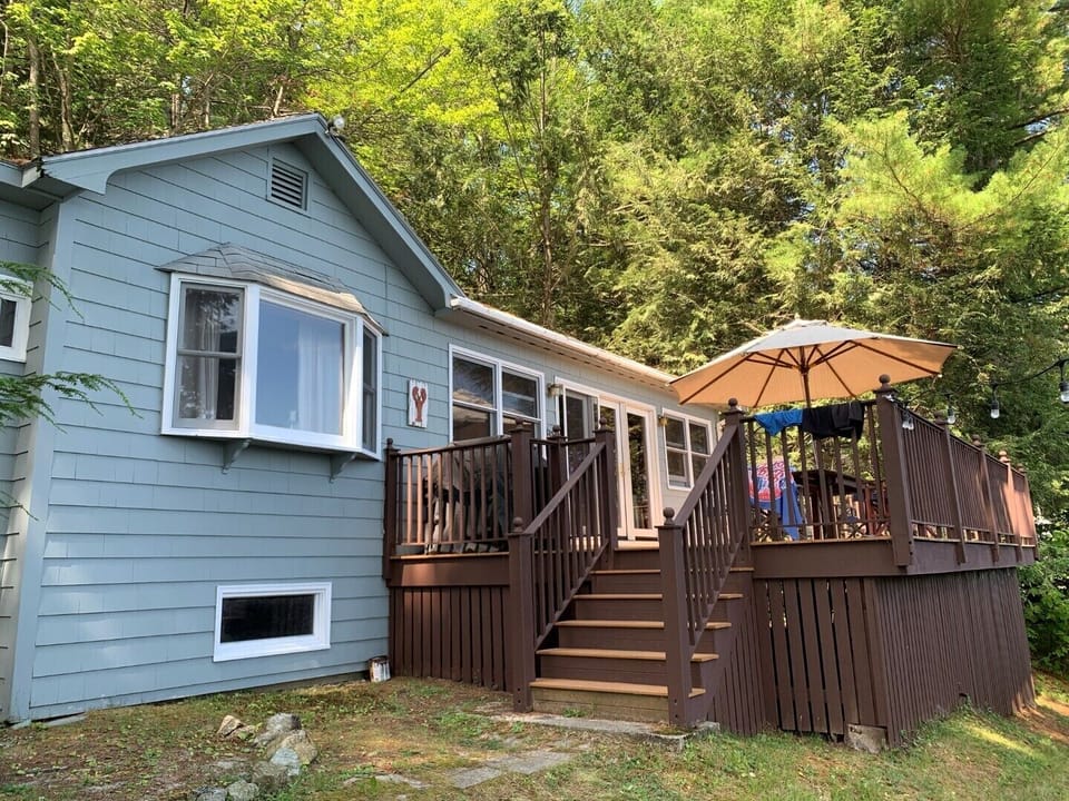 Main House with large deck