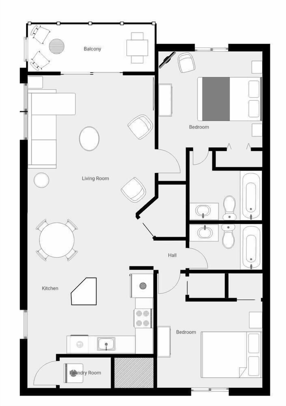 Boardwalk Beach Days-Floorplan