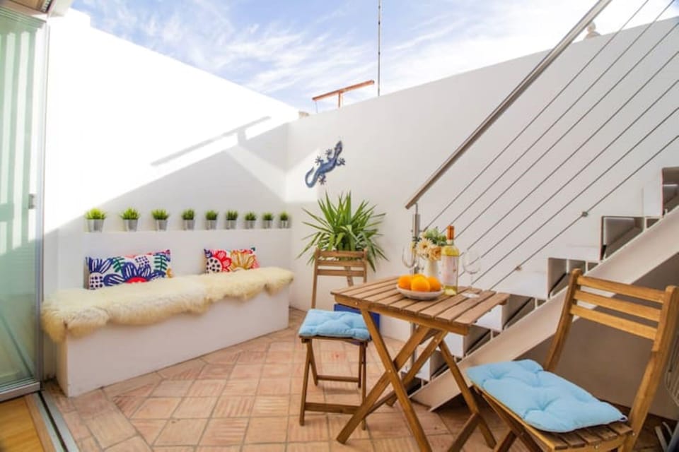 First floor patio