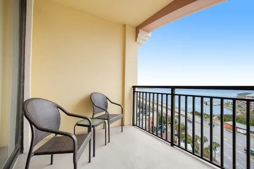 Relax on the balcony
