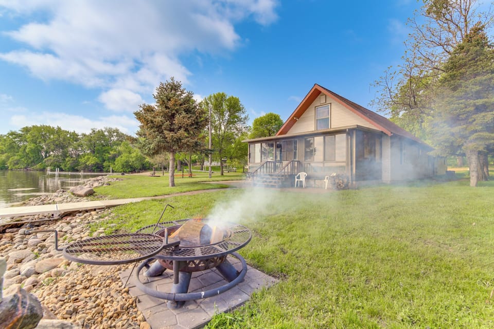 Becker Township Vacation Rental | 3BR | 2BA | 2,800 Sq Ft | Step-Free Access