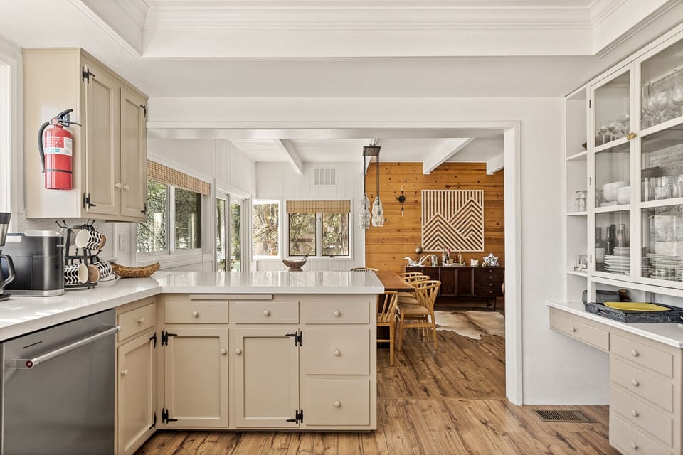 Kitchen that is open to Dining/Living Space