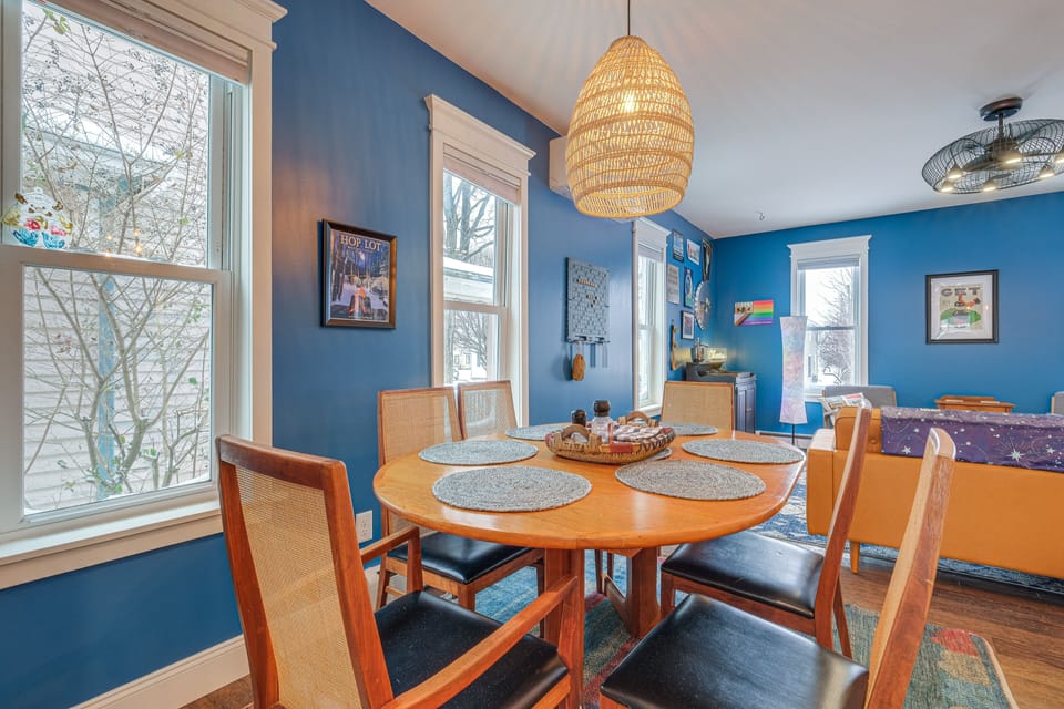 Dining Area | 1st Floor | Dishware & Flatware Provided