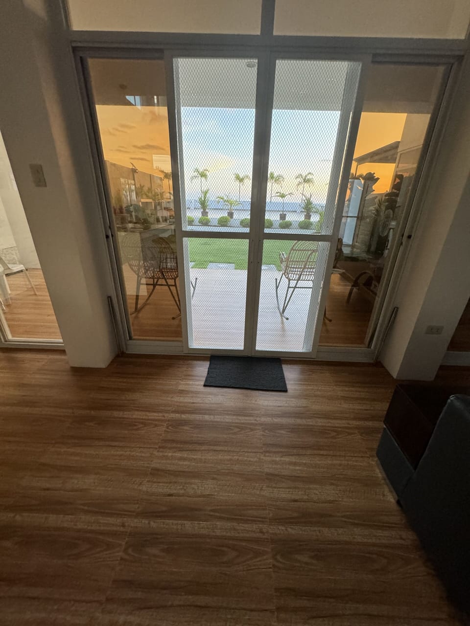 Enjoy the beach view while you're in the kitchen and living room.