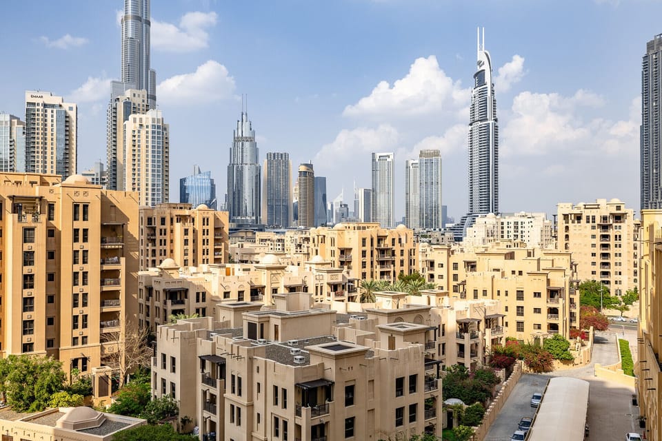 Apartment with Burj Khalifa view