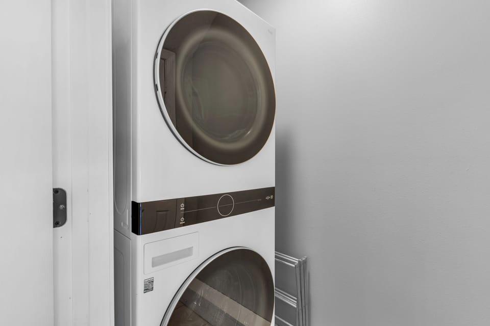 Washer and dryer