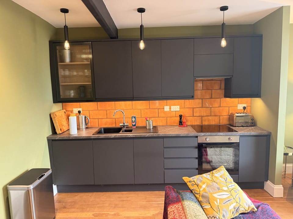 Kitchen in open plan living space