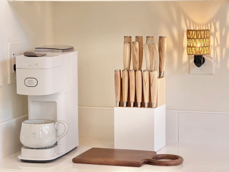 Full kitchen with everything you’ll need