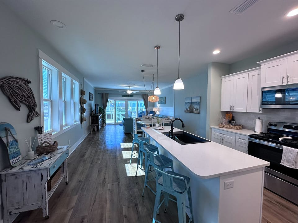 View of first floor walking in