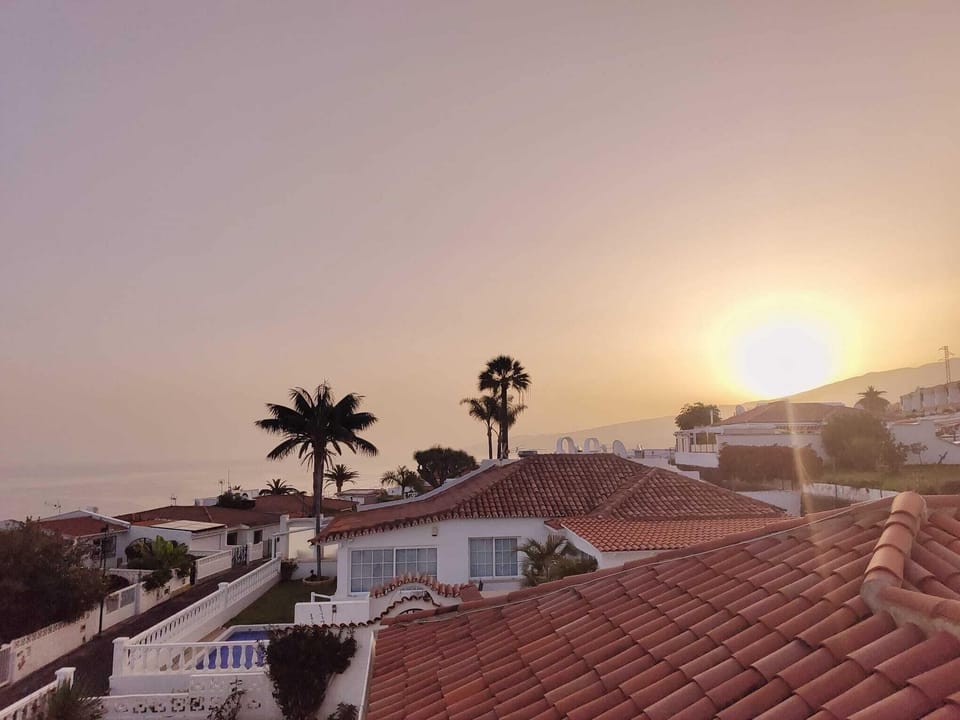 Amanecer desde la terraza