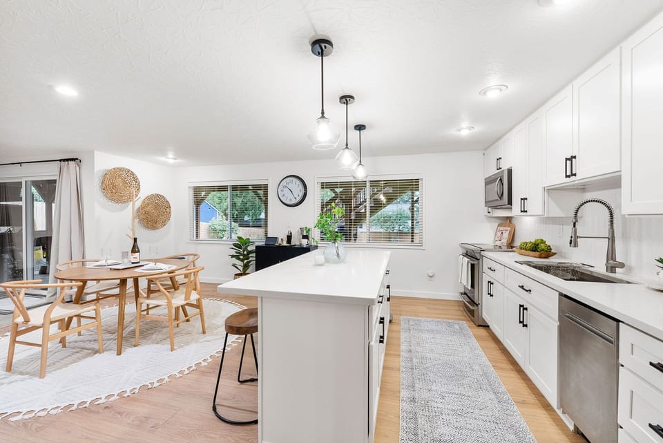 Kitchen and Dining Area
