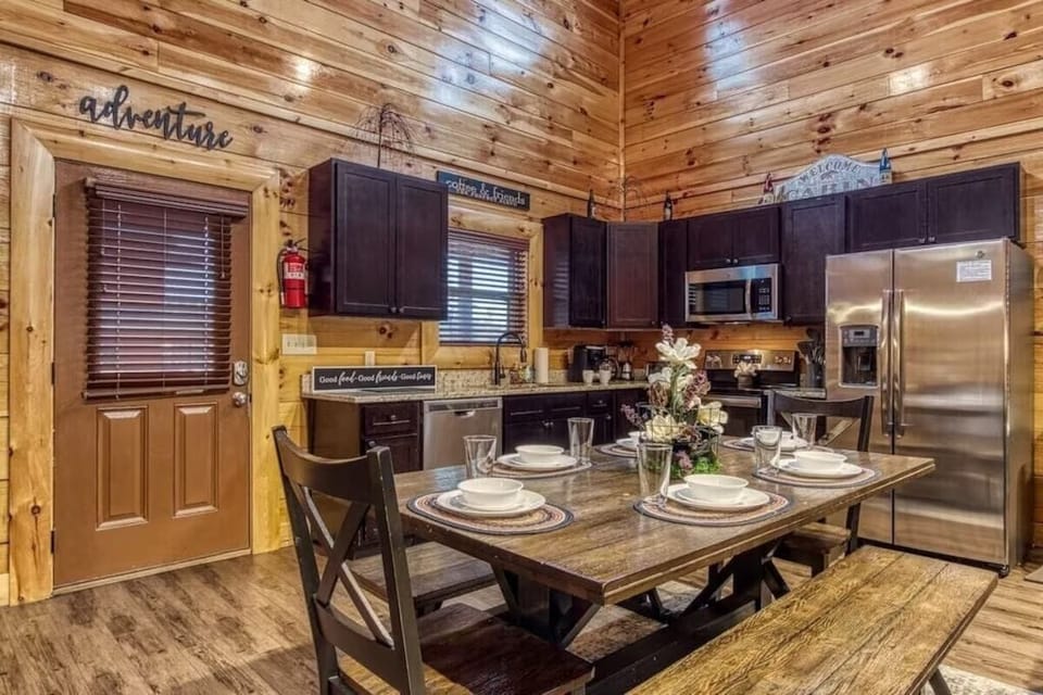 Soggy Bears' inviting dining area