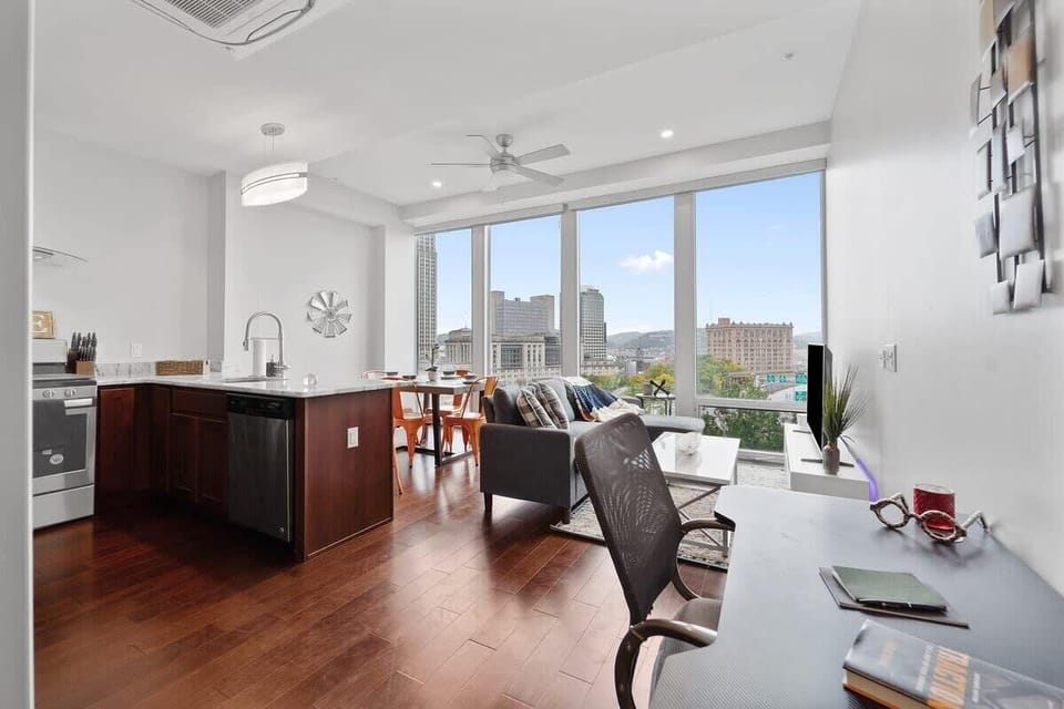 Expansive open plan
