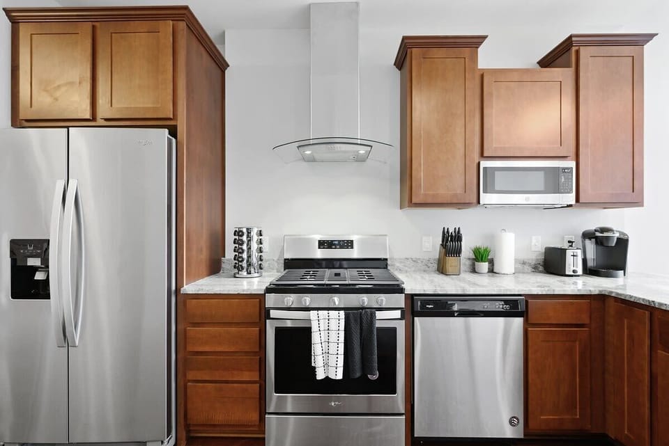 Top of the line appliances