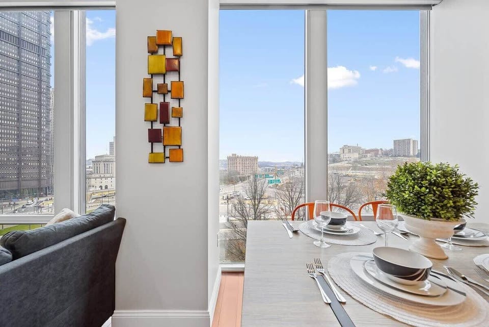 Enjoy the view while you have breakfast