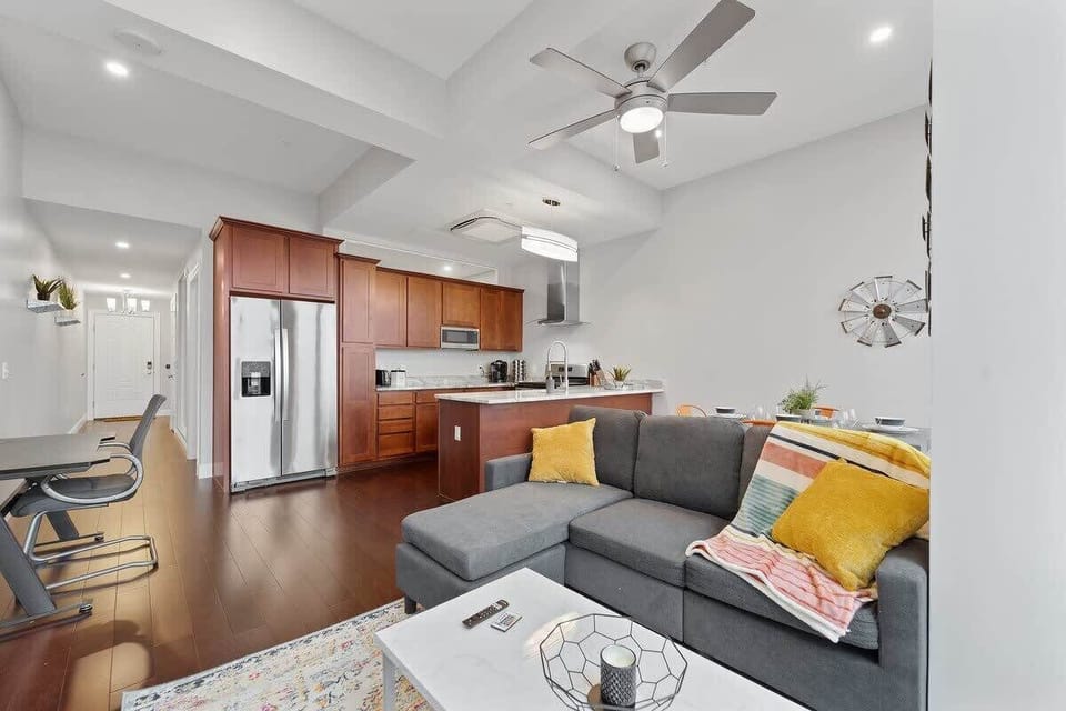Spacious and modern open plan