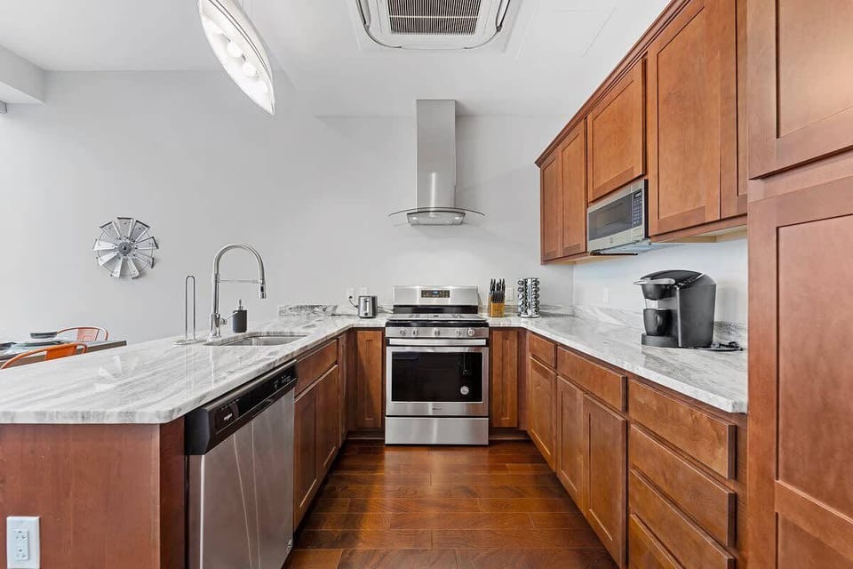 New designer kitchen