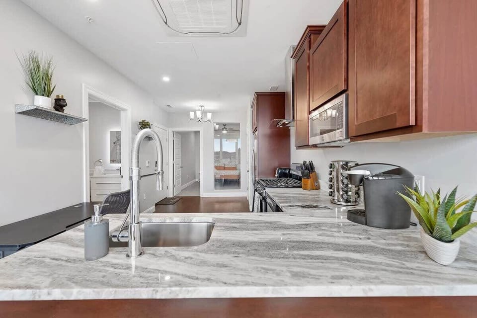 New designer kitchen