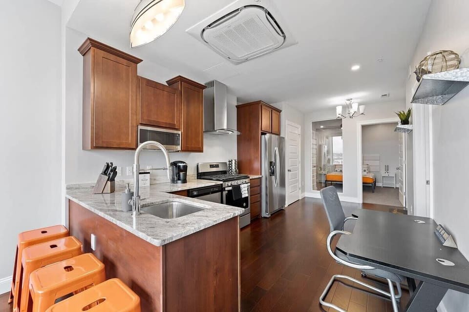 Modern and spacious kitchen