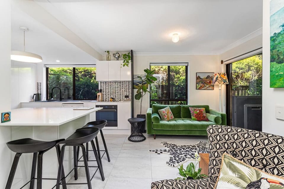 Kitchen + Living Area