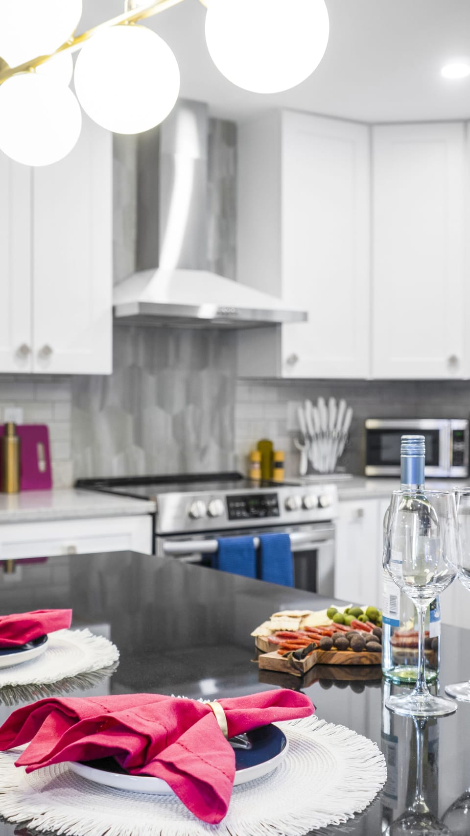 Modern kitchen, the heart of home, for culinary ventures.