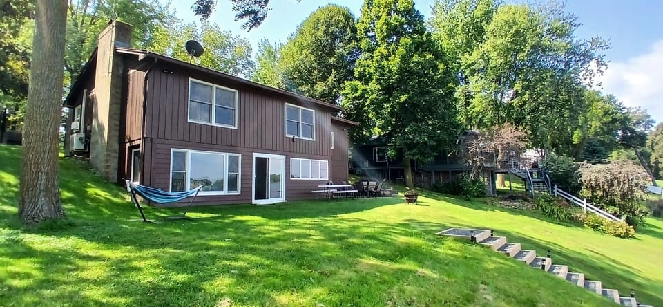 Backyard/play area lakeside