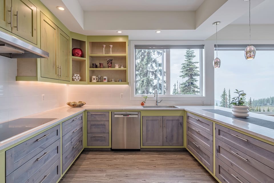Open Concept Kitchen 