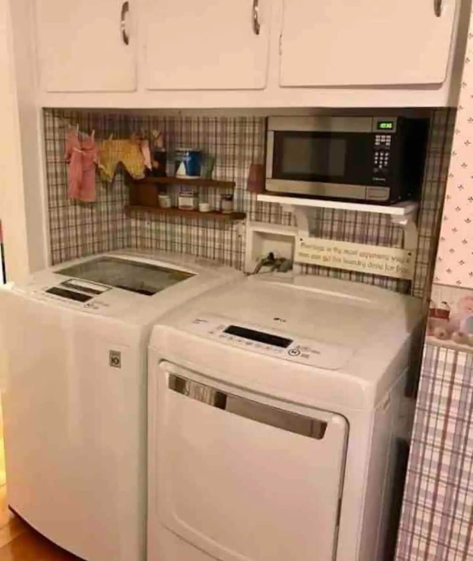 Washer and dryer