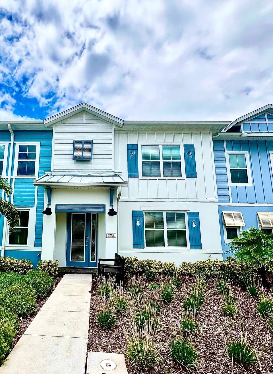 Lots of parking in front of the house, and beautiful walking trails to enjoy.