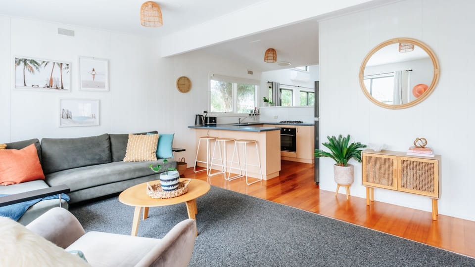 Front Living Room- Kitchen
