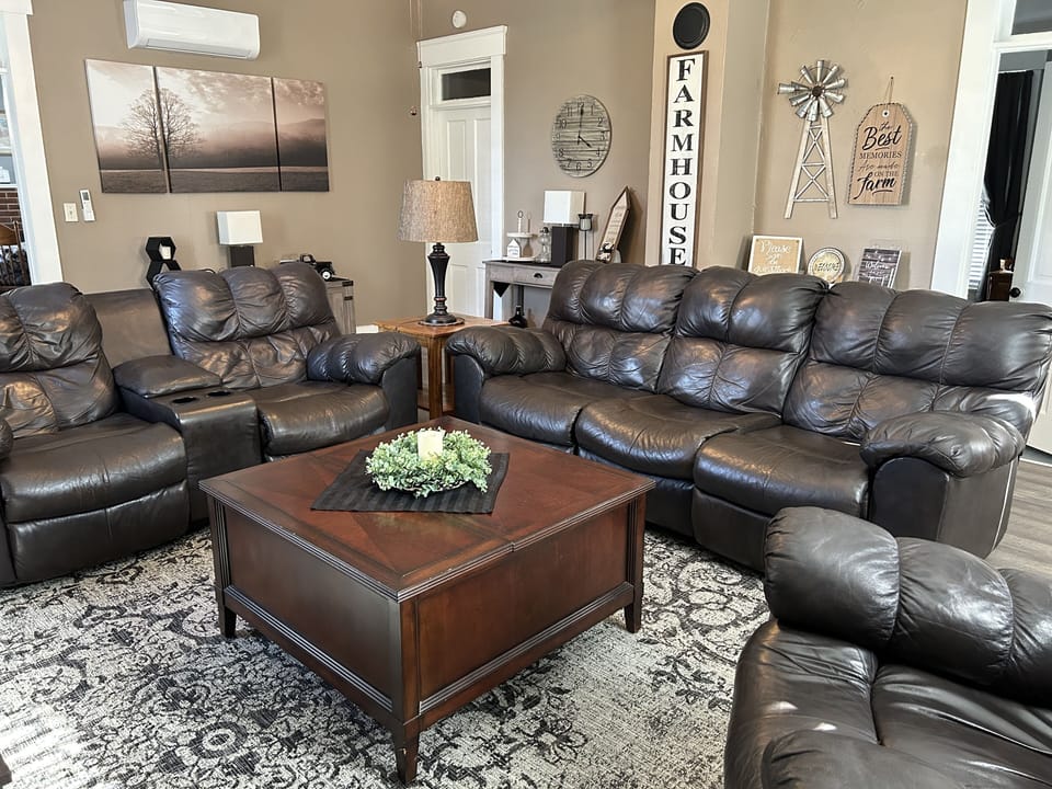 Comfortable seating offering full relaxation and a beautiful view!