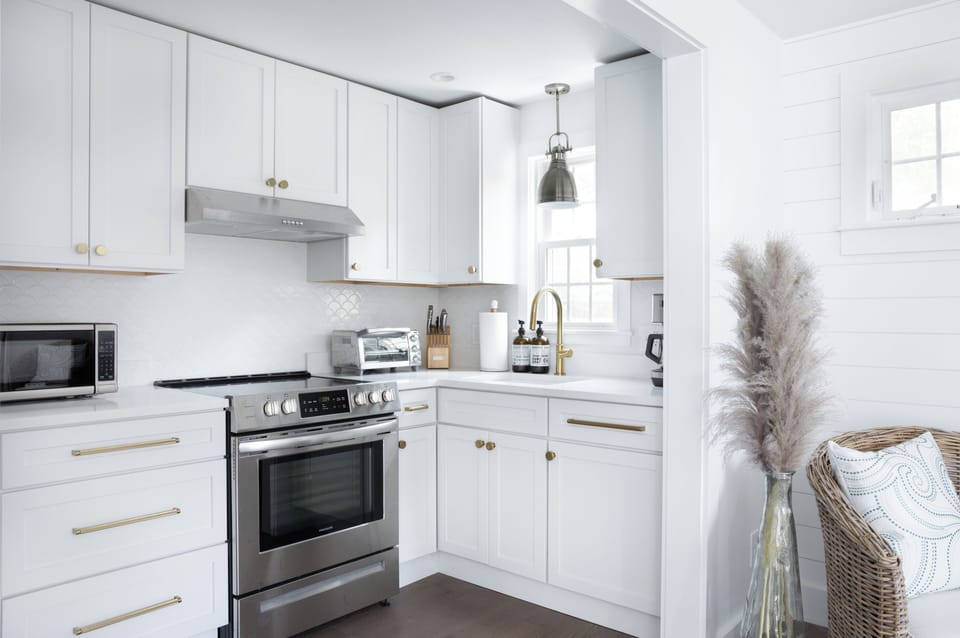 Fully stocked kitchen